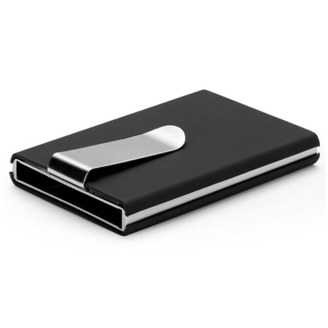 Automatic Card Holder with Clip